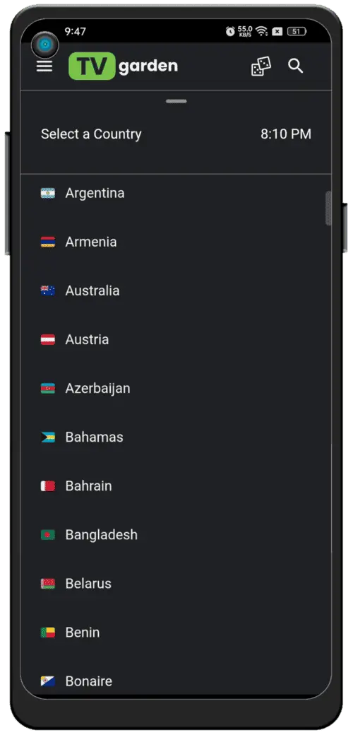 TV Garden | Download Latest TV Garden APK 2025 (Live TV/Sports) 5 NBTV स्क्रीनशॉट 4